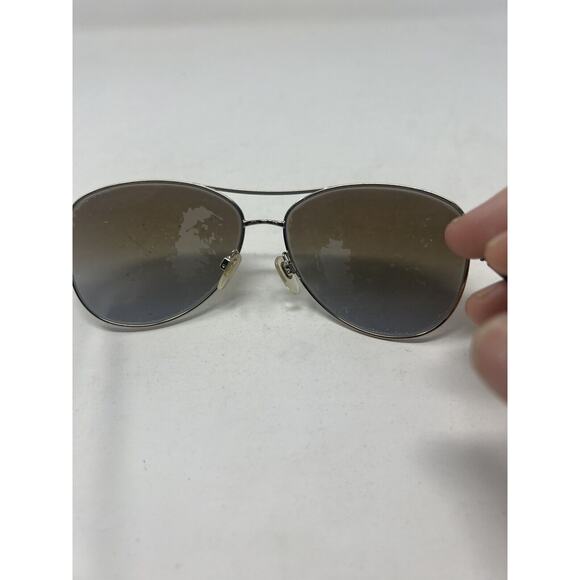 B 3080 1145/T5 BURBERRY Polished Gold/Gradient Brown Polarized 59-14 Aviator - Picture 7 of 7